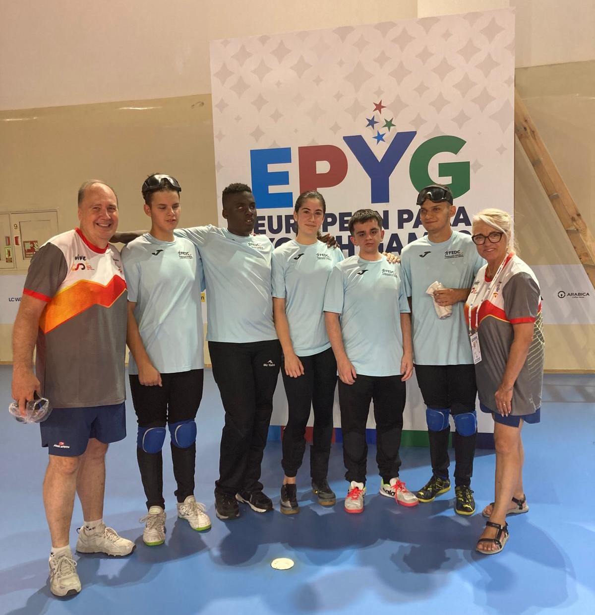 María Úcar Calvo participa como árbitra de boccia en los Juegos Europeos de la Juventud Paralímpica en Estambul
